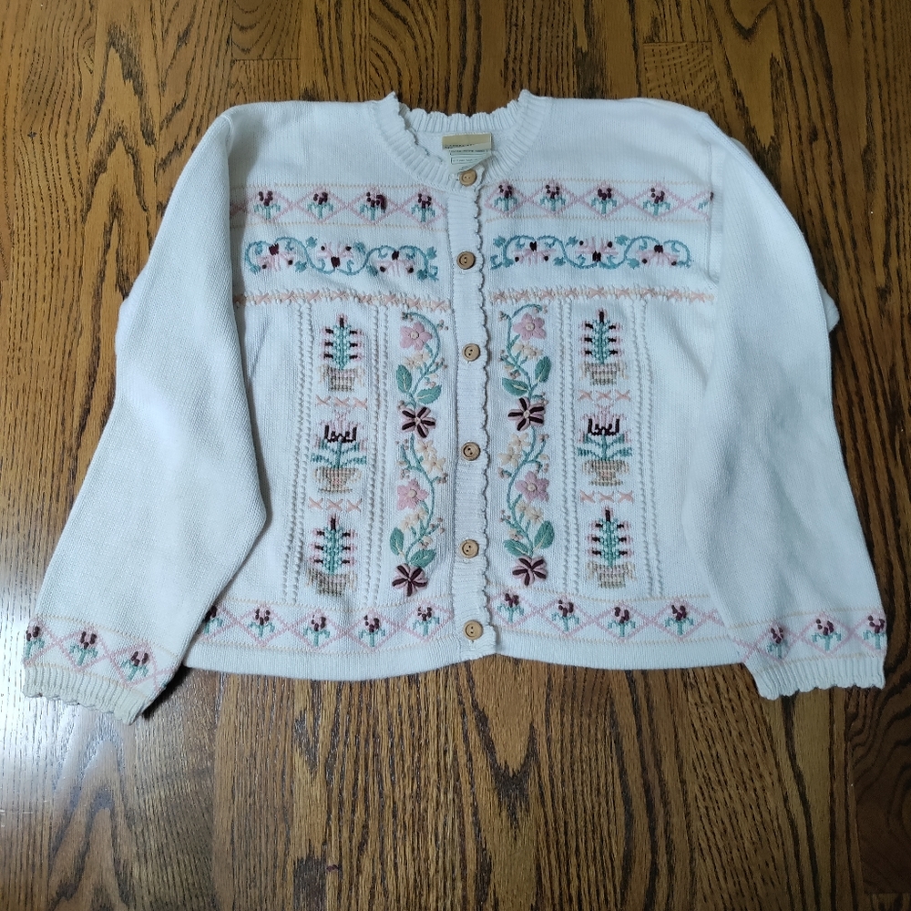 Laura Ashley mother and child's sweater